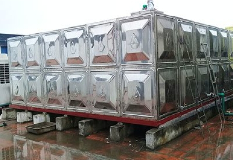 Bồn nước lắp ghép tòa nhà PVI 